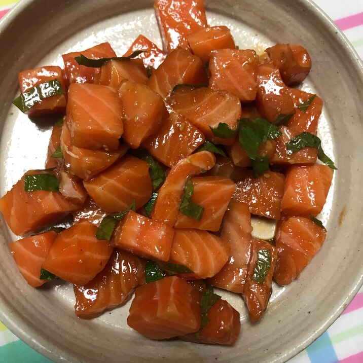 コロコロサーモン わさび風味 レシピ 作り方 By You花凛 楽天レシピ コロコロサーモン わさび風味 レシピ 作り方 By You花凛 楽天レシピ